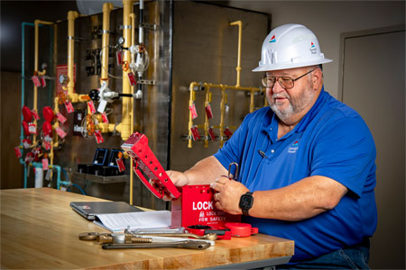 Generating Power Worker Brandon