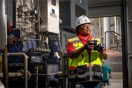 Generating Power Worker Frank