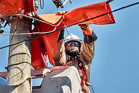Delivering Energy Lineworker Jason