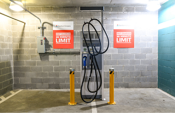 Fast electric vehicle charger