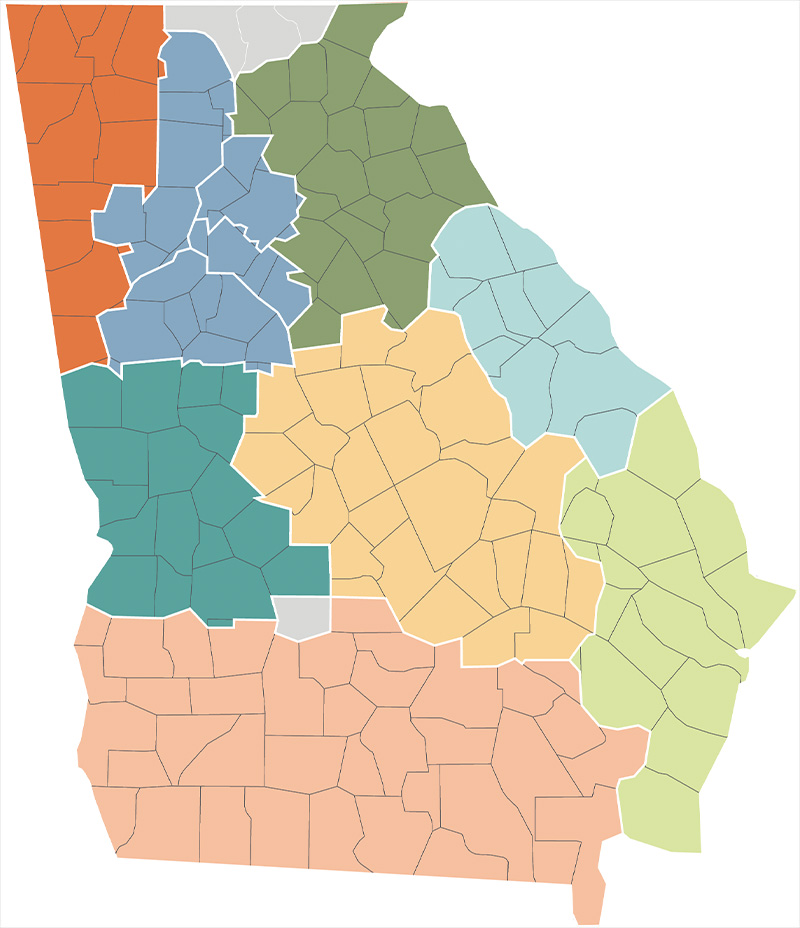 Georgia Power Regions
