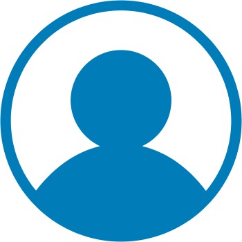 blue customer icon