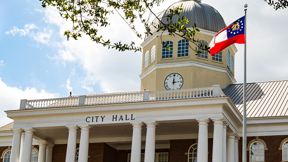 city hall building