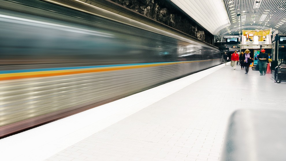 transit train station