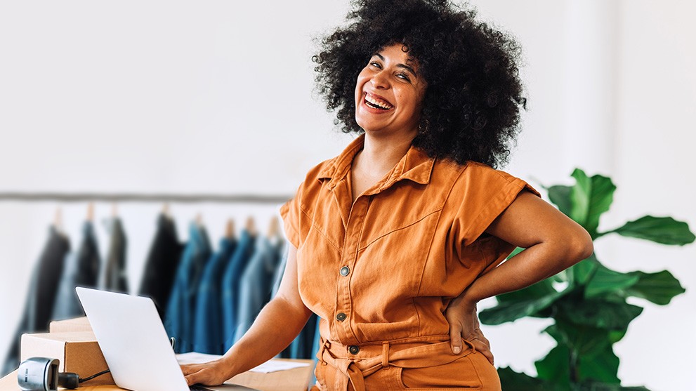 small business owner filing for rebates