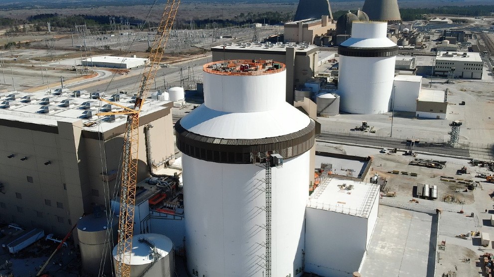 aerial view of plant vogtle
