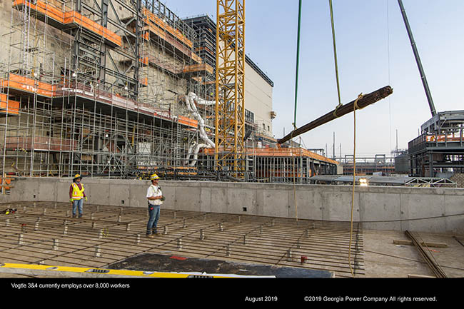 Vogtle 3&4 currently employs over 8,000 workers