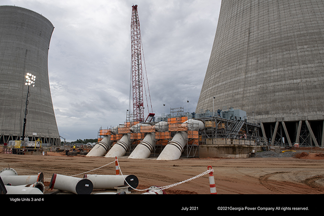 Vogtle Units 3 and 4