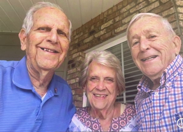 Jim and Jean with former Georgia Power colleague Gene Hodges.