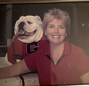 Swann during her time as UGA Alumni Chair.