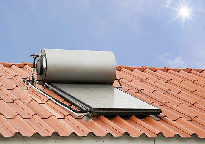 solar water heating system