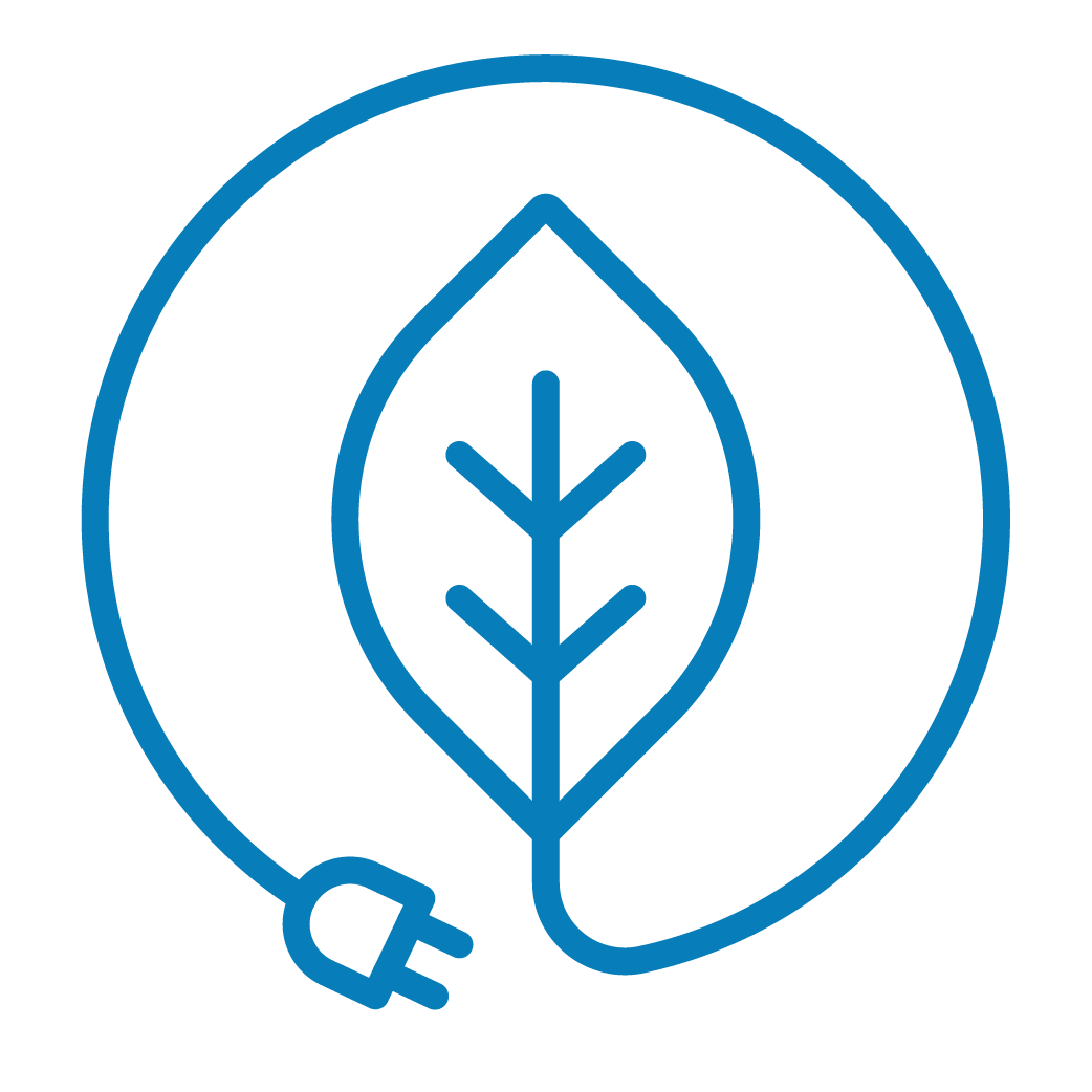 vegetation and line maintenance icon