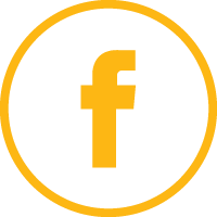 Facebook Logo - Lt Yellow