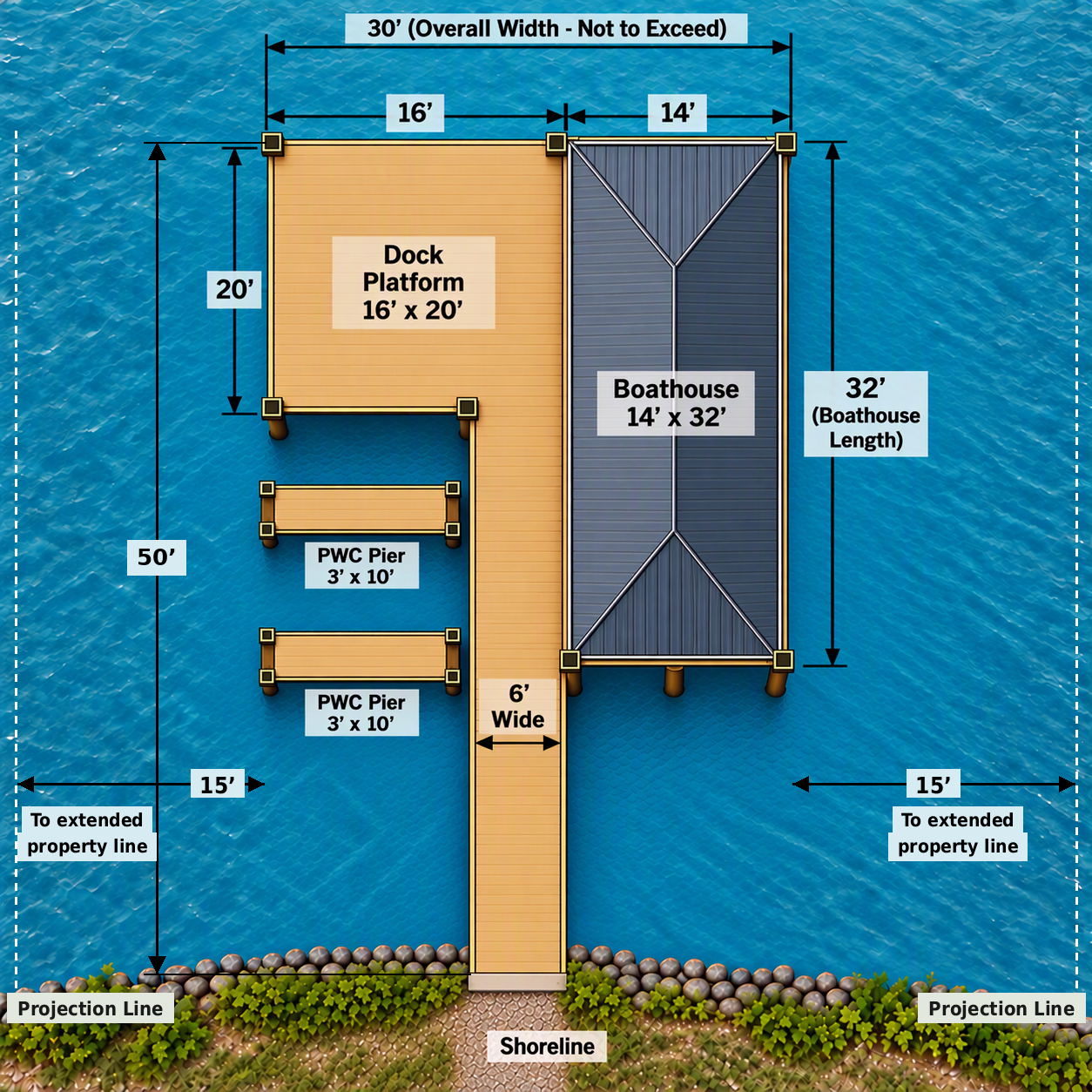 single stall dock